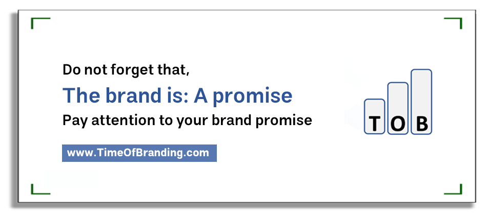 a brand is a promise