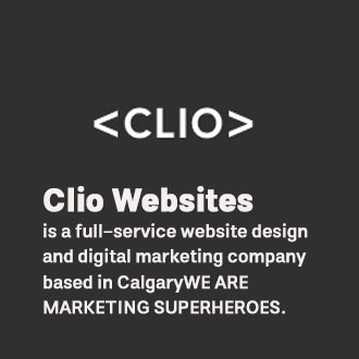 Clio Websites Calgary web designer